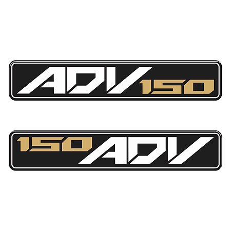 Adesivo Compatível X-adv 150 2019 à 2021 Resinado
