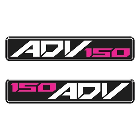 Adesivo Compatível X-adv 150 2019 à 2021 Resinado