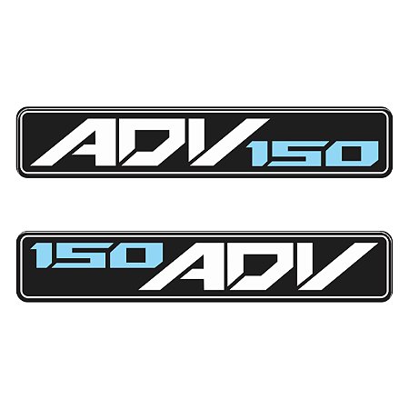 Adesivo Compatível X-adv 150 2019 à 2021 Resinado