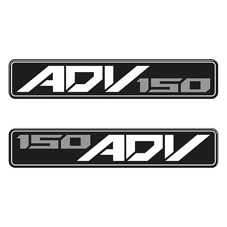 Adesivo Compatível X-adv 150 2019 à 2021 Resinado