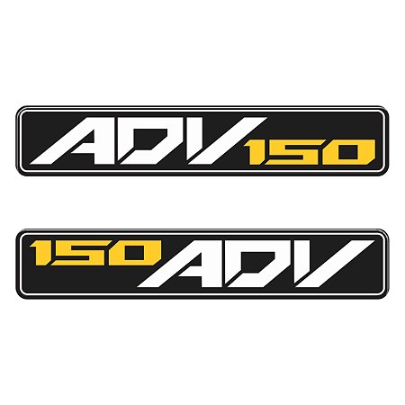 Adesivo Compatível X-adv 150 2019 à 2021 Resinado