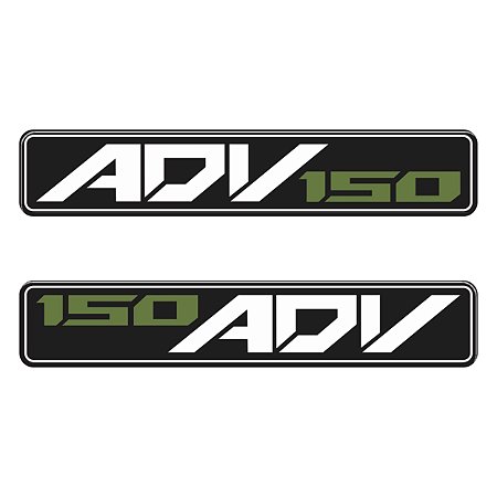 Adesivo Compatível X-adv 150 2019 à 2021 Resinado