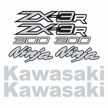 Adesivo Emblema Compatível ZX-3R 2013 à 2018 Laminado