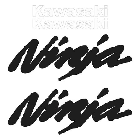 Adesivo Ninja Emblema Compatível Laminado