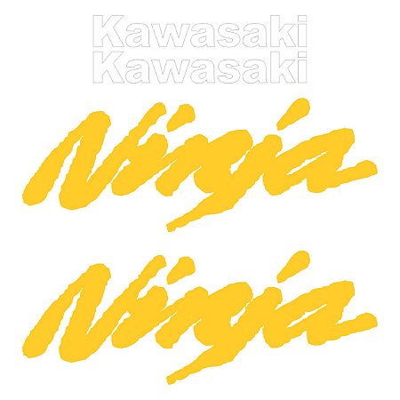 Adesivo Ninja Emblema Compatível Laminado