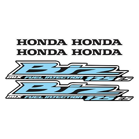 Adesivo Honda Biz 125 - Cromo Decor - Pastilhas Adesivas Resinadas
