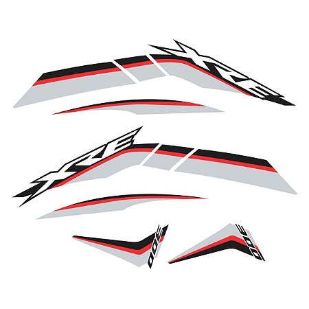 Adesivo Honda XRE 300 Rally 2017 a 2018