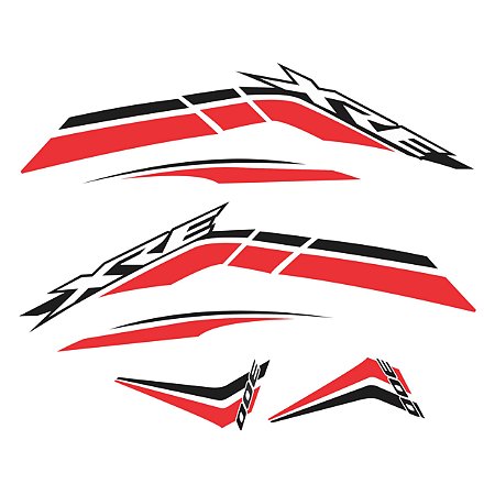 Adesivo Honda XRE 300 Rally 2017 a 2018
