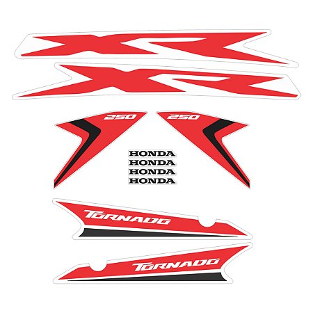 Adesivo Honda XR 250 Tornado 2018