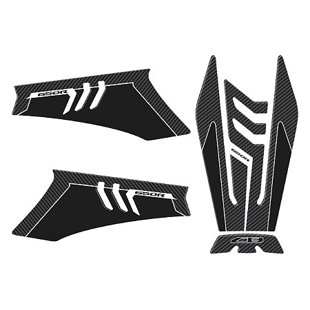 Adesivo Cb 650R 2019 Frontal e Lateral Resinado