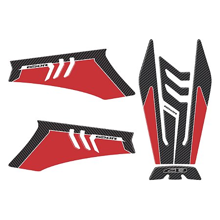 Adesivo Cb 650R 2019 Frontal e Lateral Resinado