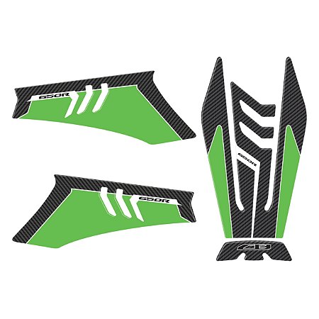 Adesivo Cb 650R 2019 Frontal e Lateral Resinado