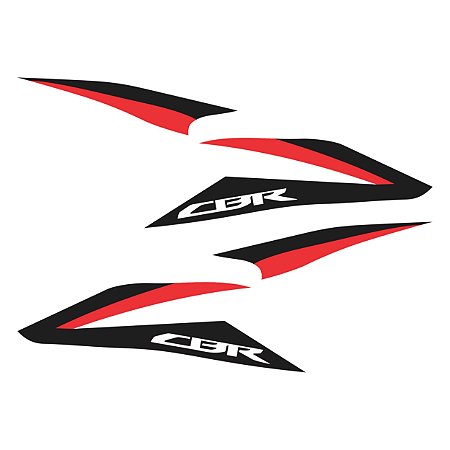 Adesivo  Lateral Compatível Moto Cbr 600f 2012 à 2014