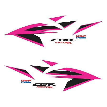 Adesivo CBR 1000RR 2012 à 2016 Compatível Lateral