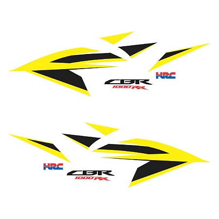 Adesivo CBR 1000RR 2012 à 2016 Compatível Lateral
