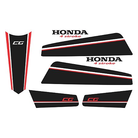 Adesivo Honda Biz 100 2015 Para Lateral - Cromo Decor - Pastilhas Adesivas  Resinadas