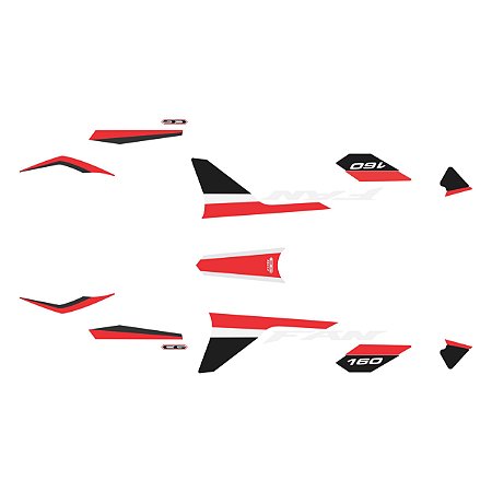 Adesivo Honda Cg Fan 160 2016 à 2020