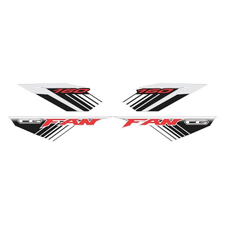 Adesivo Honda Cg Fan 160 2016 à 2020 Kit 2