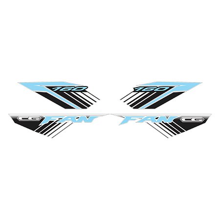 Adesivo Honda Cg Fan 160 2016 à 2020 Kit 2