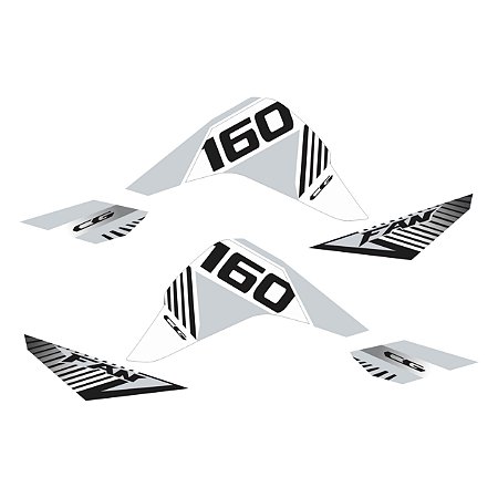 Adesivo Honda Cg Fan 160 2016 à 2020 Kit 3