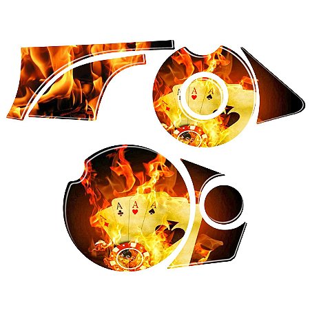 Adesivo Protetor Honda Fan Titan 150 Resinado