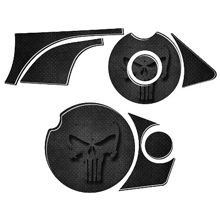 Adesivo Protetor Honda Fan Titan 150 Resinado