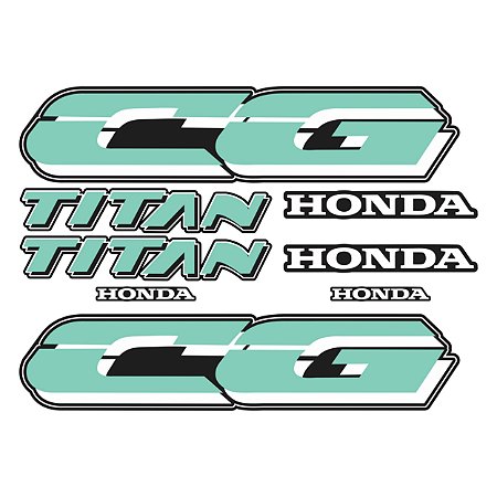 Adesivo Honda Cg Titan 125 1999