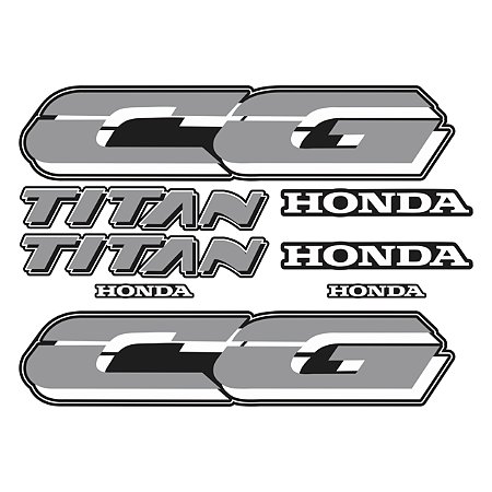 Adesivo Honda Cg Titan 125 1999