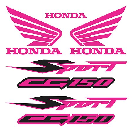 Adesivo Honda Cg Sport 150 2005 à 2008