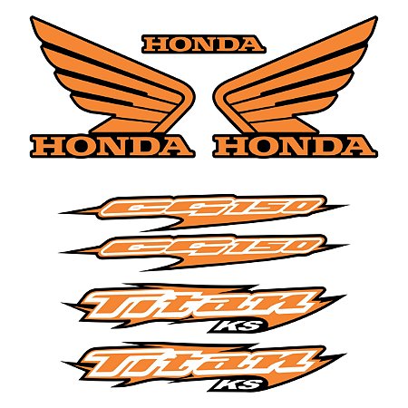 Adesivo Honda Cg Titan 2006