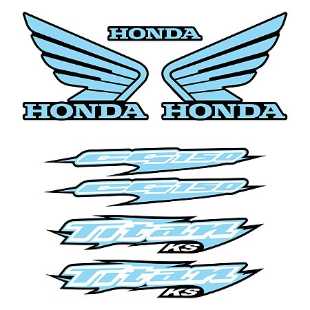 Adesivo Honda Cg Titan 2006