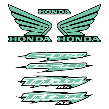 Adesivo Honda Cg Titan 2006