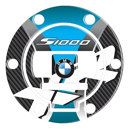 Adesivo S1000 XR 2017/18 Compatível Bocal Resinado