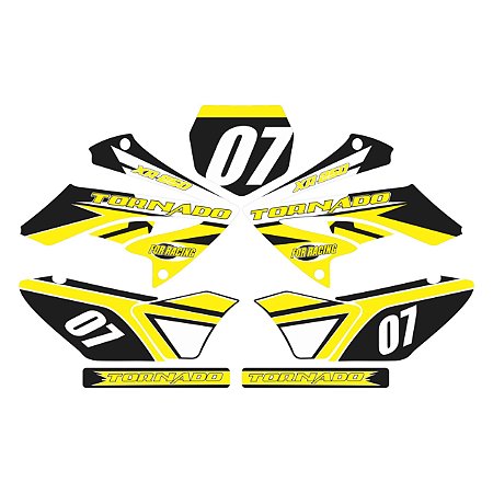 Adesivo Honda XR 250 Tornado 2018 Mod2