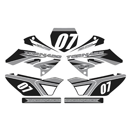 Adesivo Honda XR 250 Tornado 2018 Mod2