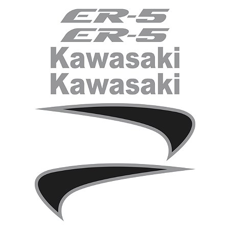 Adesivo Compatível Kawasaki ER-5 1997 a 2001