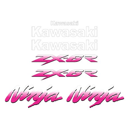 Adesivo Compatível Kawasaki Zx-6r 1999 à 2002