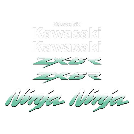 Adesivo Compatível Kawasaki Zx-6r 1999 à 2002