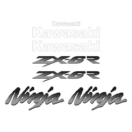 Adesivo Compatível Kawasaki Zx-6r 1999 à 2002