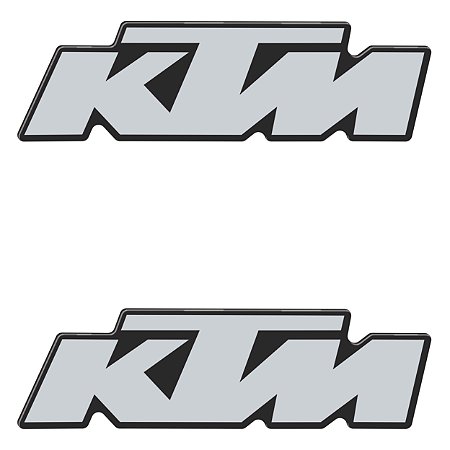 Adesivo Protetor Ktm Logo Resinado