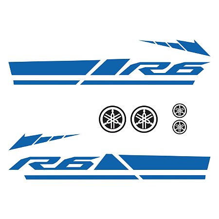 Adesivo Yamaha Yzf R6 2017 à 2018