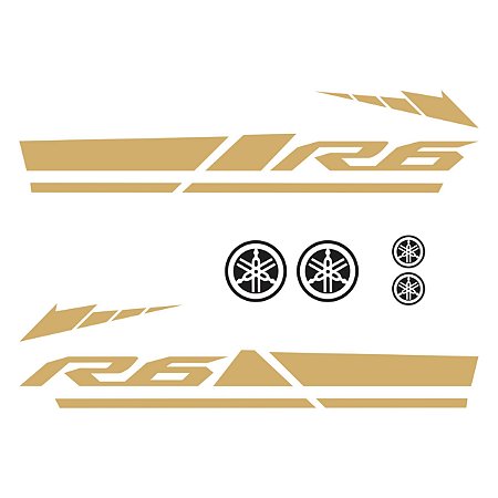 Adesivo Yamaha Yzf R6 2017 à 2018