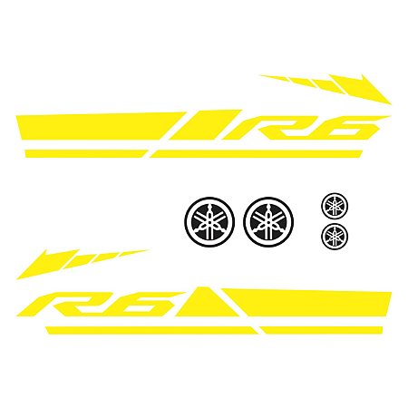 Adesivo Yamaha Yzf R6 2017 à 2018