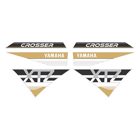 Adesivo Xtz Crosser 2021 à 2022 Compatível Lateral