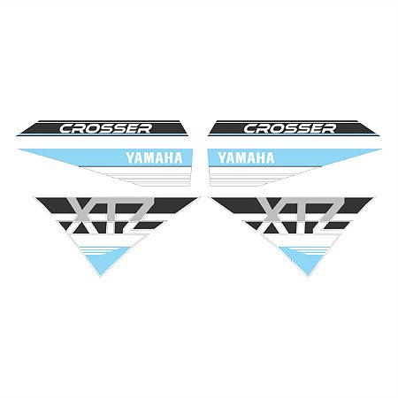 Adesivo Xtz Crosser 2021 à 2022 Compatível Lateral