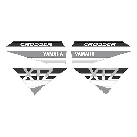 Adesivo Xtz Crosser 2021 à 2022 Compatível Lateral
