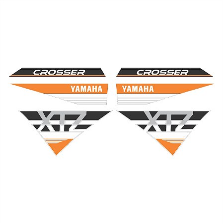 Adesivo Xtz Crosser 2021 à 2022 Compatível Lateral
