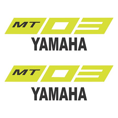 Adesivo Yamaha Mt-03 Carenagem 2016 à 2020