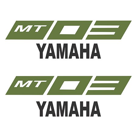 Adesivo Yamaha Mt-03 Carenagem 2016 à 2020