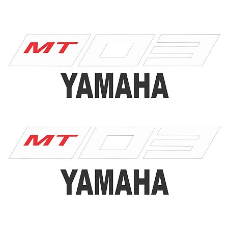 Adesivo Yamaha Mt-03 Carenagem 2016 à 2020